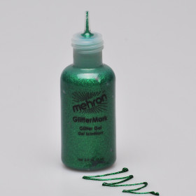 Mehron Glittermark Green 15 ml